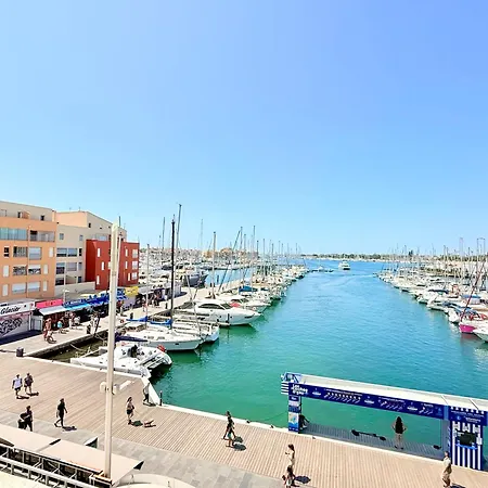 Duplex-hyper Centre Cap D'agde - 9 Personnes - Vue Port Et - Wifi 아그