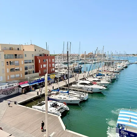 Duplex-hyper Centre Cap D'agde - 9 Personnes - Vue Port Et - Wifi * 아그