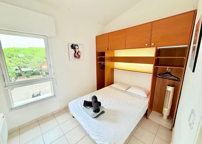 Duplex-hyper Centre Cap D'agde - 9 Personnes - Vue Port Et - Wifi 아파트 *