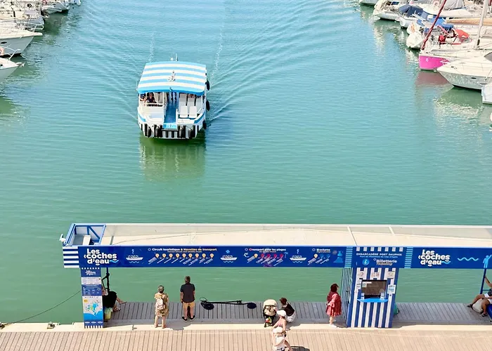 Duplex-hyper Centre Cap D'agde - 9 Personnes - Vue Port Et - Wifi 아그