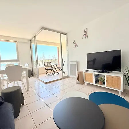 Duplex-hyper Centre Cap D'agde - 9 Personnes - Vue Port Et - Wifi *