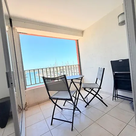 Apartament Duplex-hyper Centre Cap D'agde - 9 Personnes - Vue Port Et - Wifi *