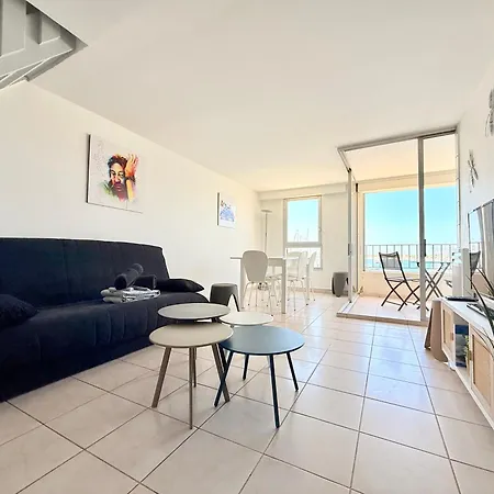 Apartament Duplex-hyper Centre Cap D'agde - 9 Personnes - Vue Port Et - Wifi Agde