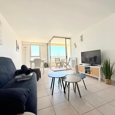 Duplex-hyper Centre Cap D'agde - 9 Personnes - Vue Port Et - Wifi Apartament
