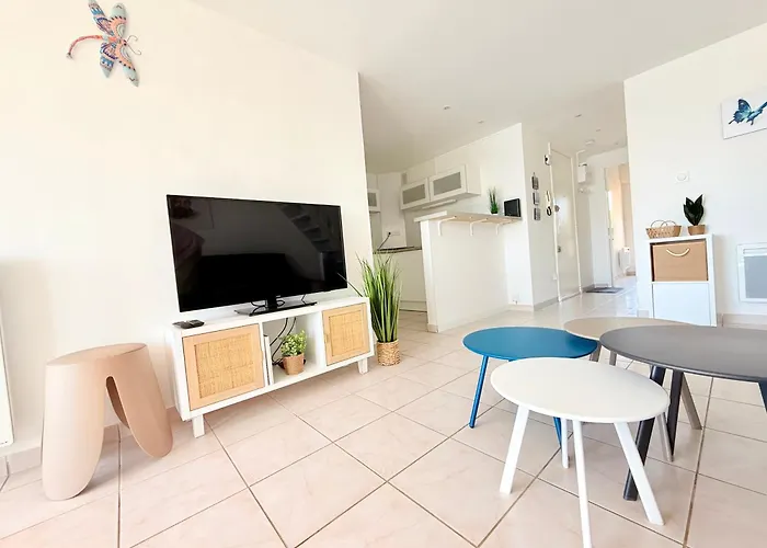 Duplex-hyper Centre Cap D'agde - 9 Personnes - Vue Port Et - Wifi Lejlighed