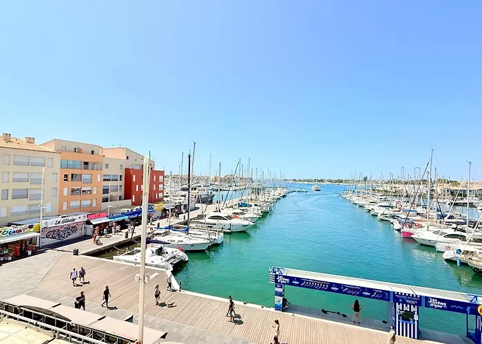 Duplex-hyper Centre Cap D'agde - 9 Personnes - Vue Port Et - Wifi Agde