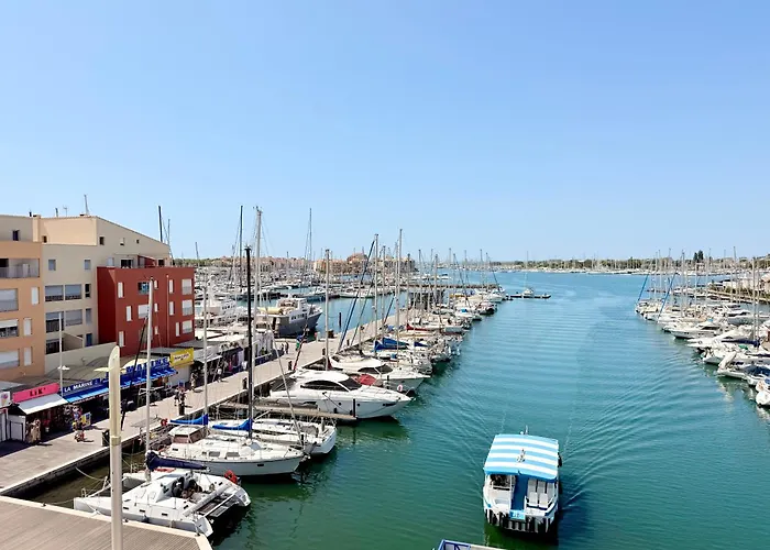 Duplex-hyper Centre Cap D'agde - 9 Personnes - Vue Port Et - Wifi Agde