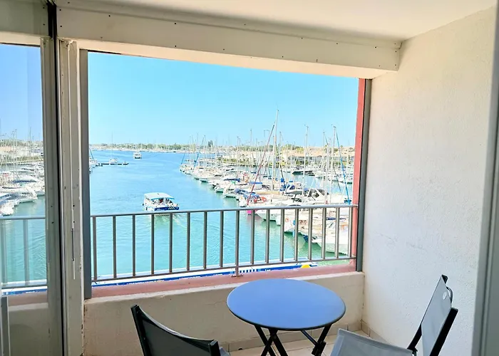 Duplex-hyper Centre Cap D'agde - 9 Personnes - Vue Port Et - Wifi Lejlighed *